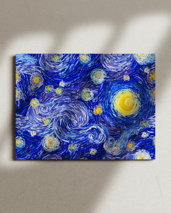 Van Gogh The Starry Night Ihlette Nyomtatás